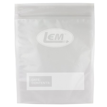 LEM PRODUCTS LEM 1 gal Plastic Vacuum Sealer Bags 1388